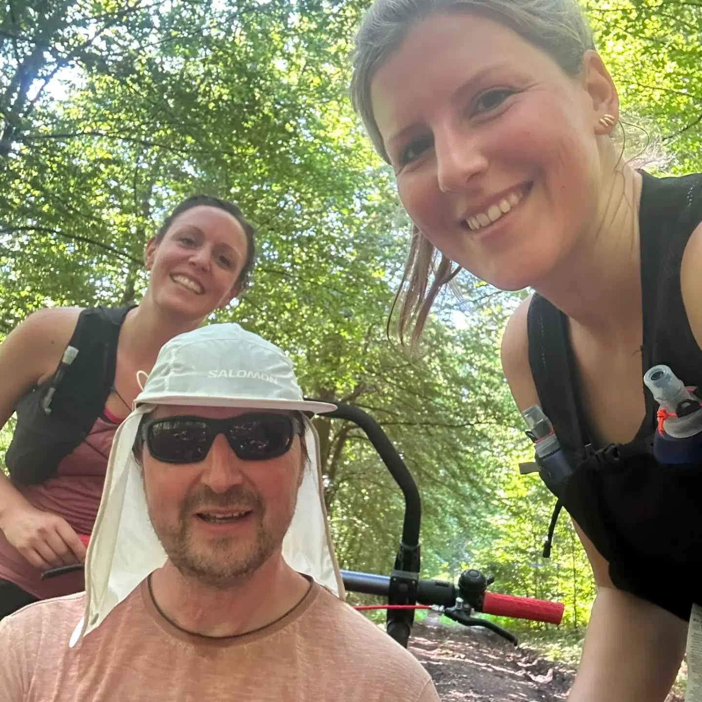 Bois des Conques avec Etienne, Andréa et Aurélie